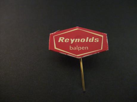 Reynolds balpennen, rollerball , vulpennen schrijfwaren rood logo